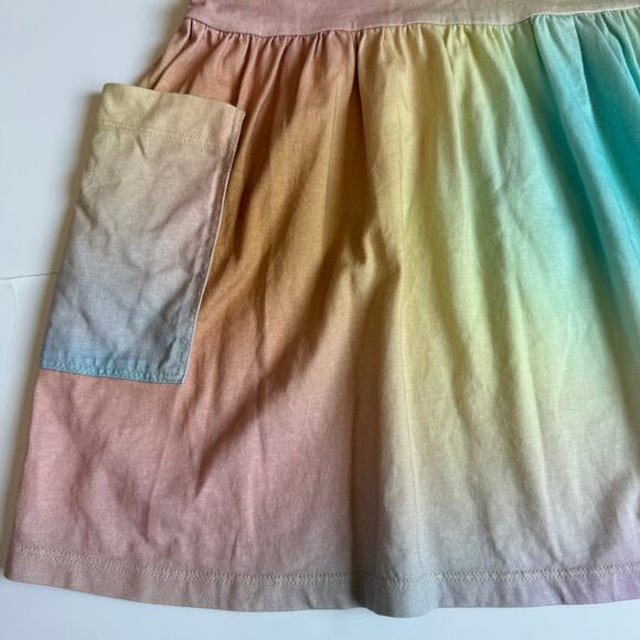 Tea Collection Pastel Flutter Sleeve Pocket Dress Girls 7 - Picture 4 of 11